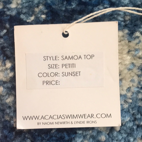 NWT ACACIA Samoa Top - Picture 2 of 3